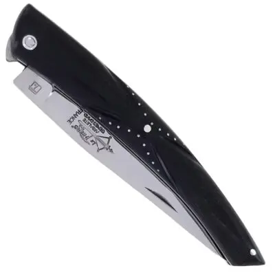 Couteau Pliant Le Thiers 12 Cm - Manche En Bois De Genévrier, Inox, France