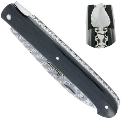 Sauveterre ebène damas feuille de sauge