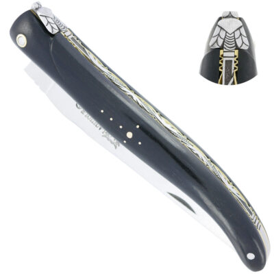 Ebène platines laiton guillochés