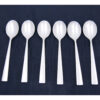 Cuillères à Soupe de table Forge de Laguiole en Inox Finition Satinée Gamme Elégance (Set de 6)
