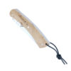 Petit Couteau Camembert 1P 8cm "Le Pitchou" Plein Manche Genevrier Ressort Lisse personnalisable par gravure 3D