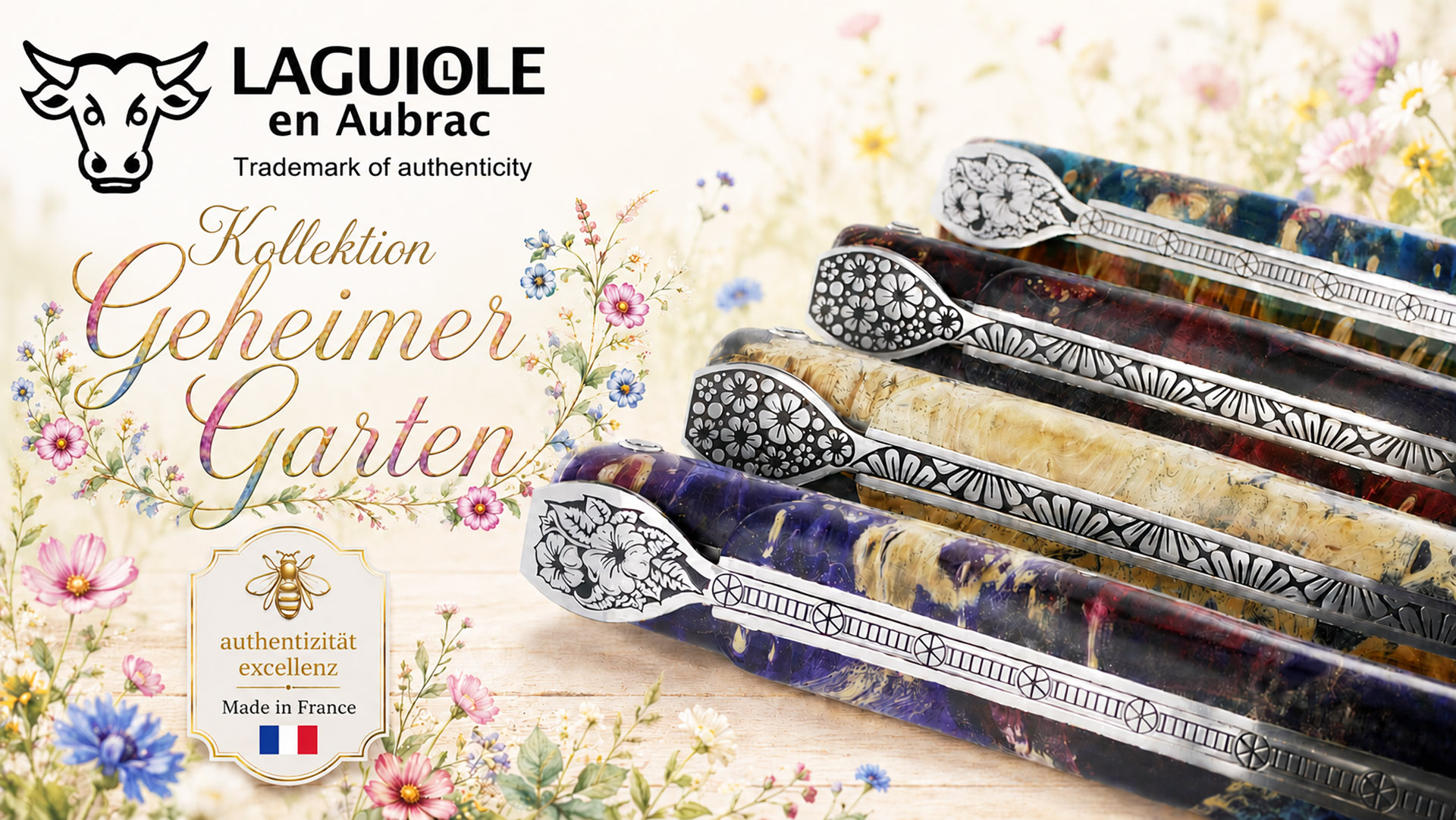 Slide Laguiole en Aubrac Jardin Secret Garden